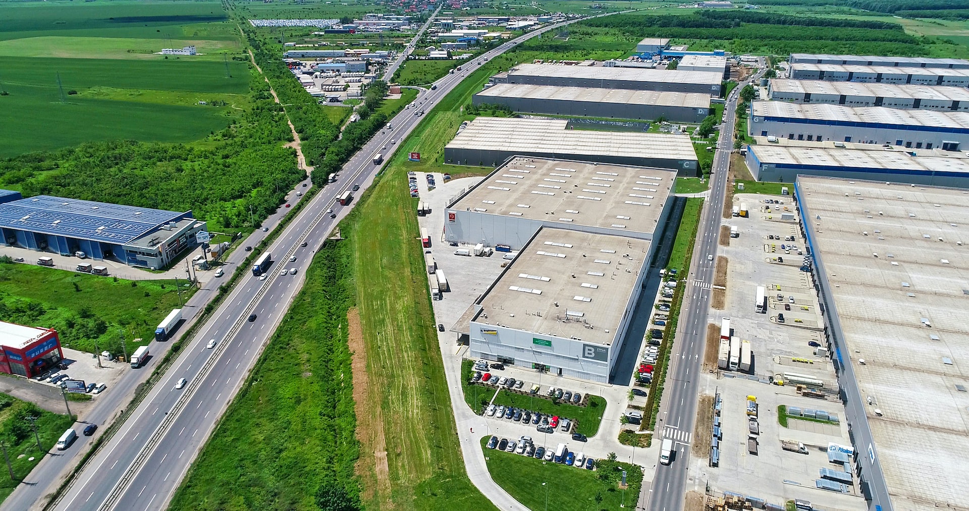 East-West Intermodális Logisztikai Zrt. – Industrial park in the border triangle
