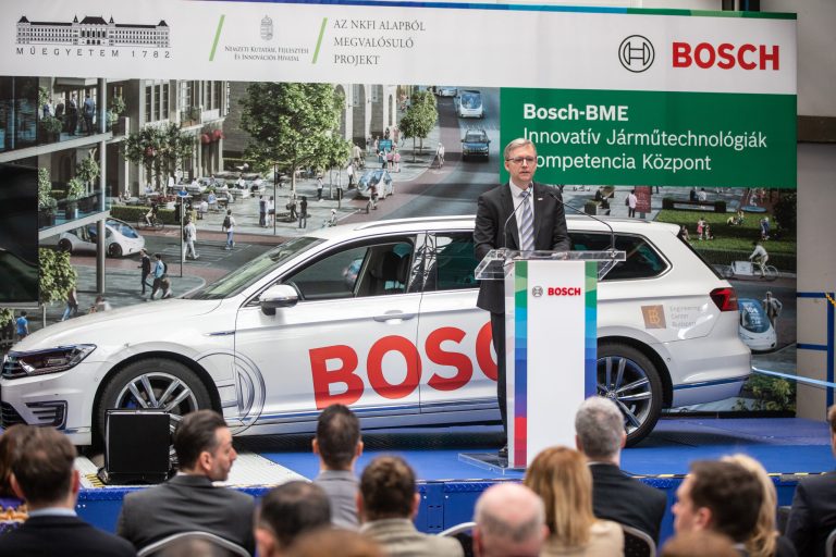TU Budapest-Bosch - Kompetenzzentrum für innovative Technologien / BME-Bosch - Competence center for innovative technologies
