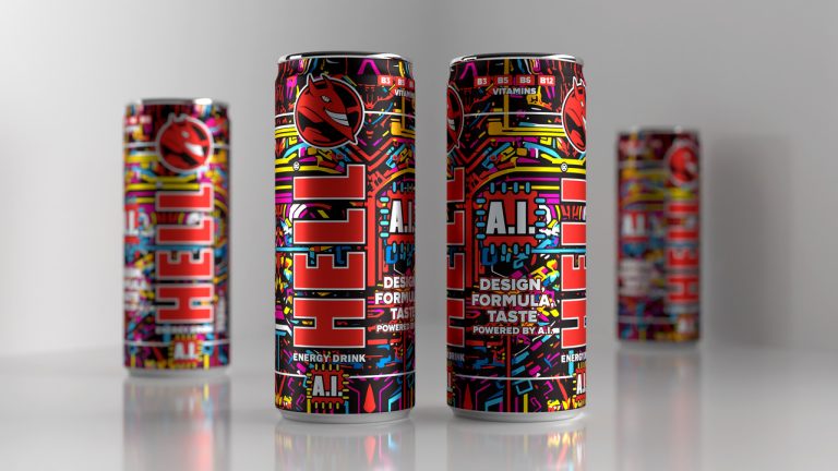 HELL ENERGY - KI für Energiedrinks / HELL ENERGY - A.I. developed energy drink